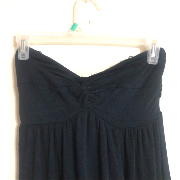 Free People Side Swept Tunic Dark Navy - Picture 4 of 9